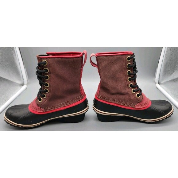 Sorel Slimpack 1964 Women's Waterproof Boots Size 5.5 Mid-Calf Lace Up - Picture 4 of 16